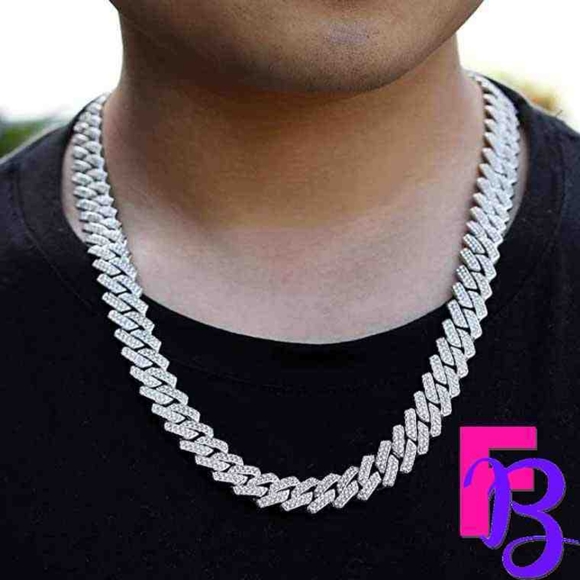 *NEW!* 13MM Iced Miami Cuban Chain - Picture 1 of 13